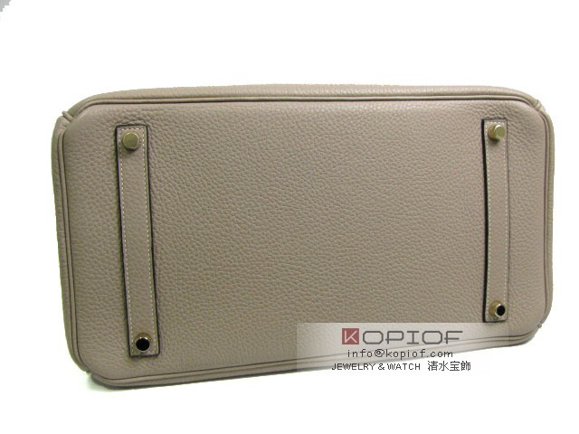 エルメス バーキン35 トリヨンクレマンス トゥルティールグレー her418